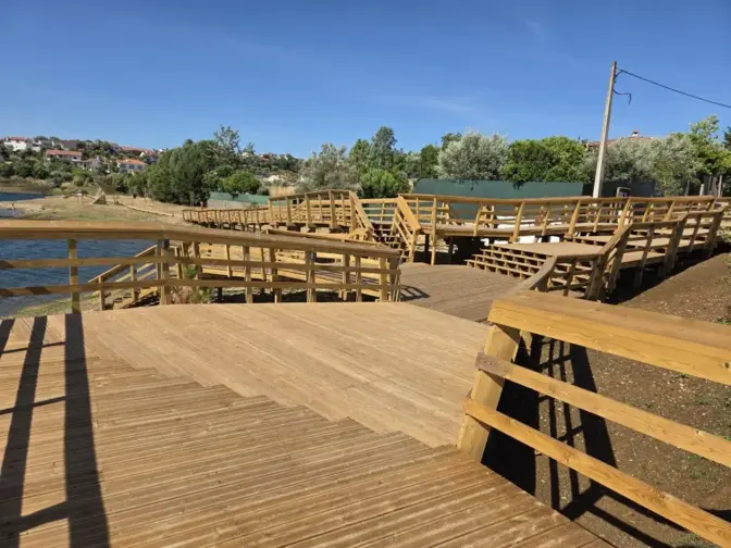 A Praia Fluvial da Bairrada/Bairradinha foi inaugurada no sábado